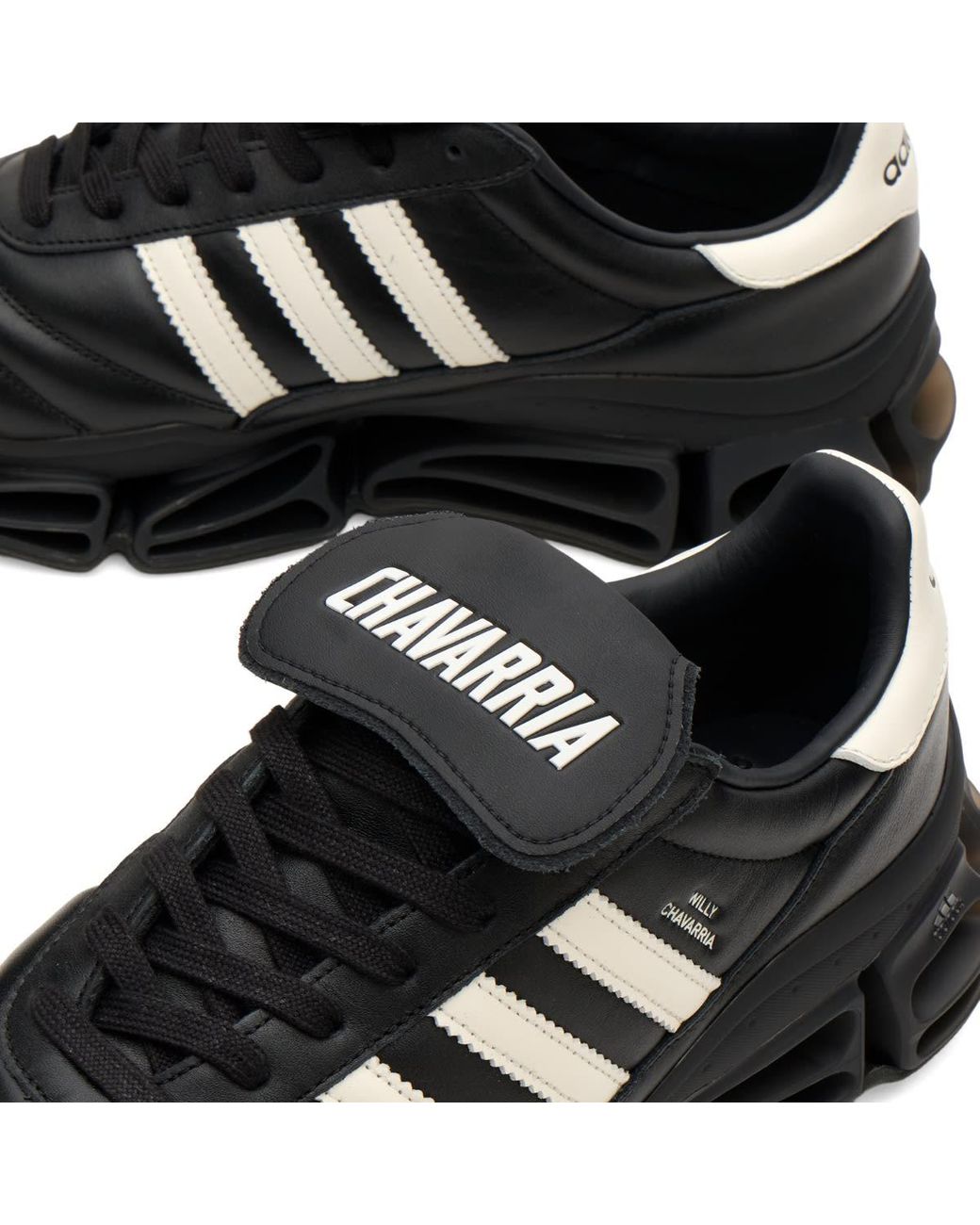 Adidas Black X Willy Chavarria Megaride Copa Sneaker for men