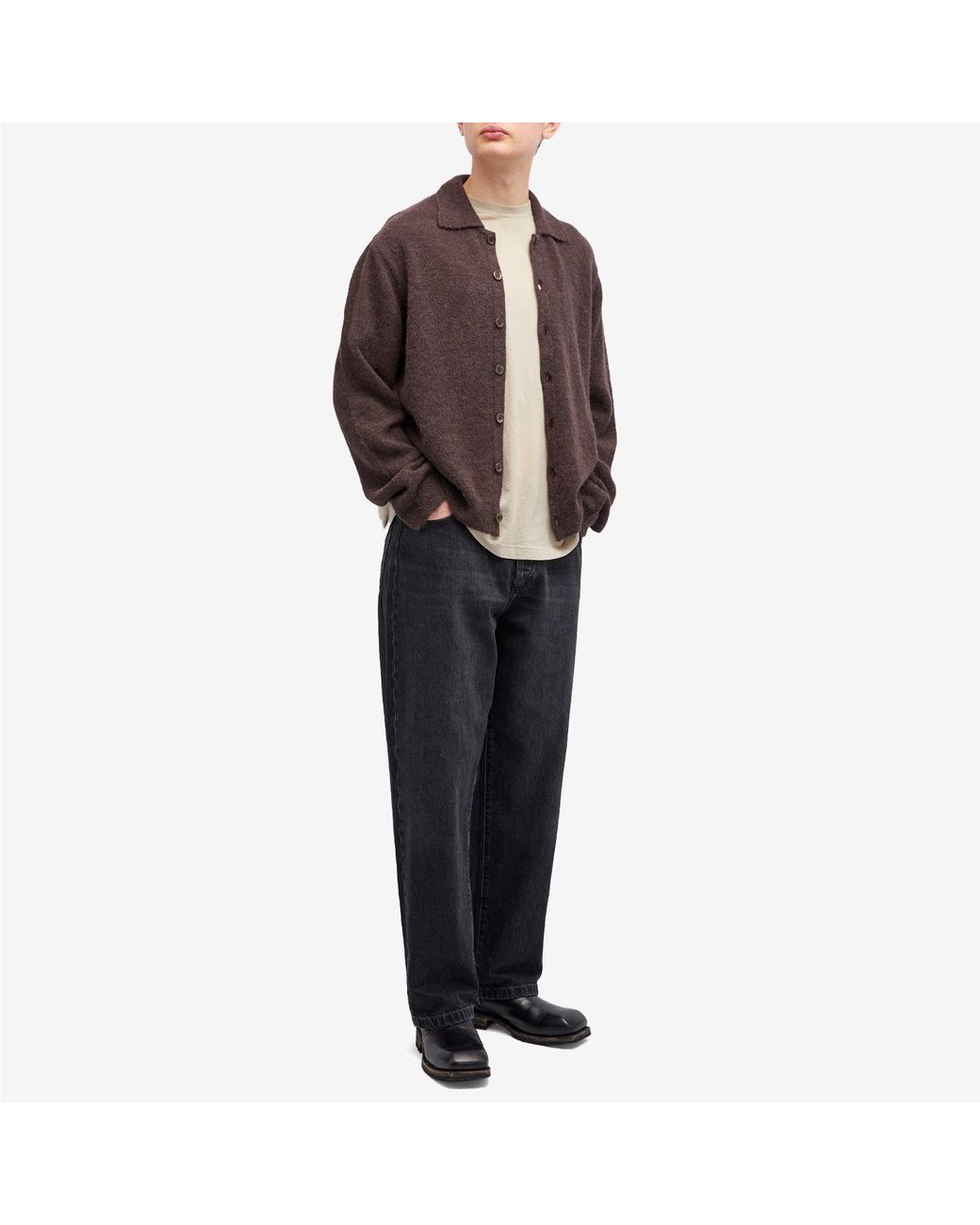 Our Legacy Alpaca Evening Polo in Brown for Men | Lyst Our Legacy Alpaca Evening Polo in Brown for Men | Lyst