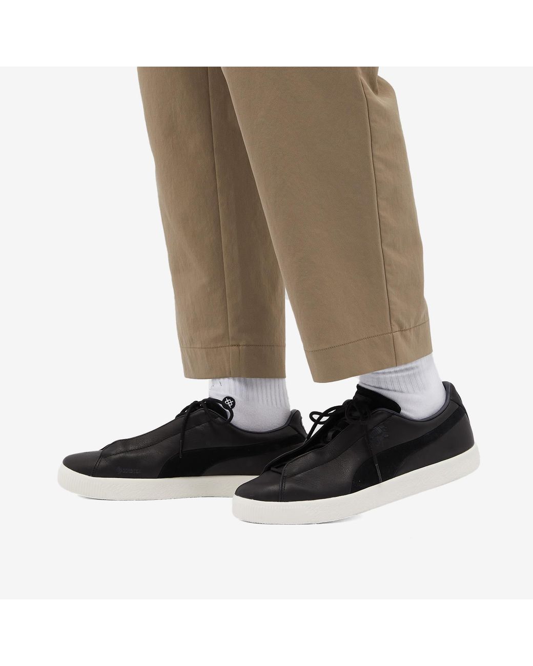 PUMA X Nanamica Clyde Gtx Sneakers in Black for Men | Lyst UK