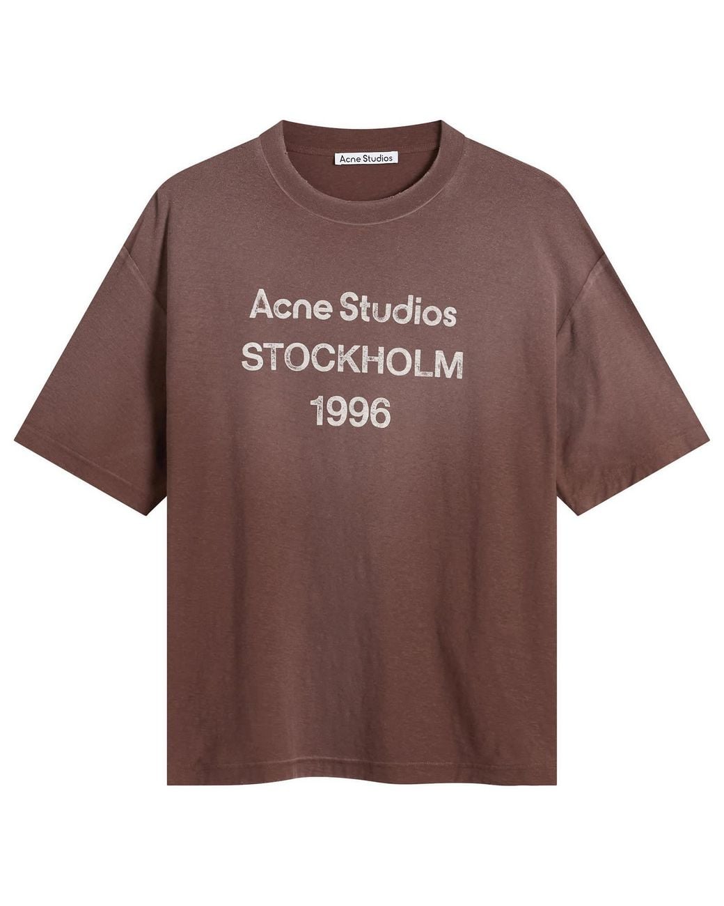 Acne Brown Exford 1996 T-Shirt