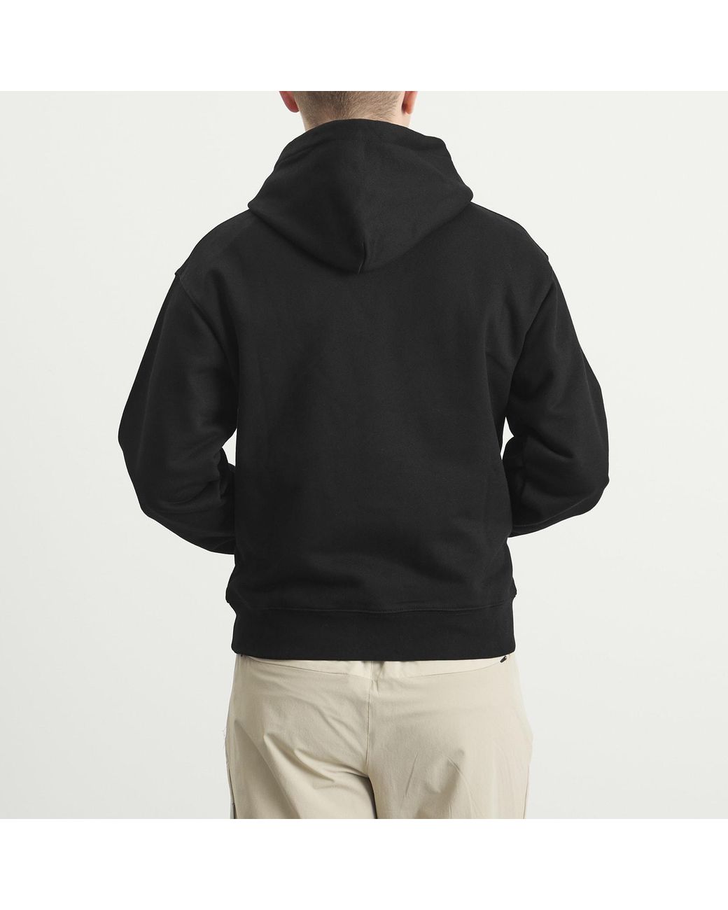 KARMA8A Black The Real Hoodie for men