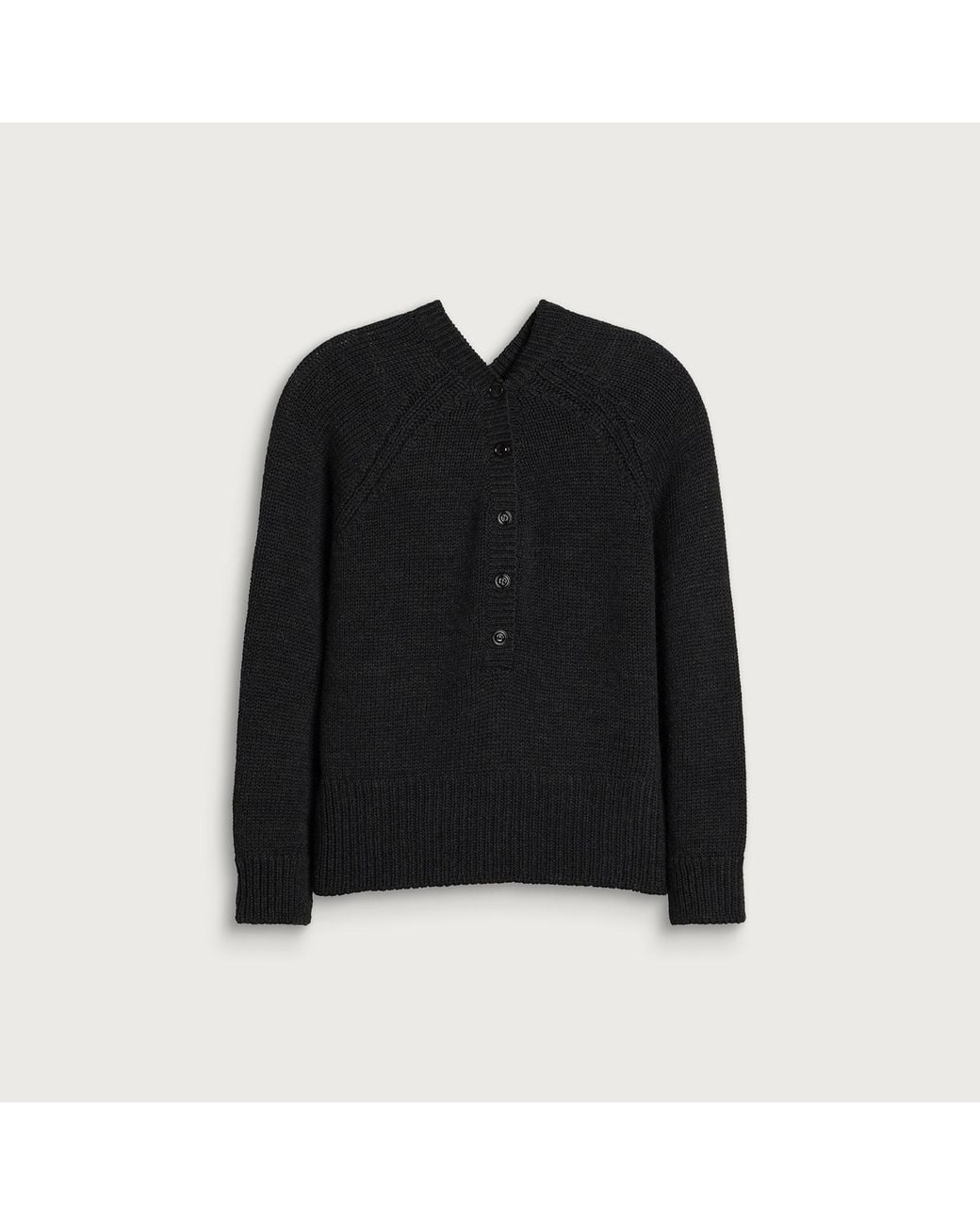 Our Legacy Black Country Henley Jumper