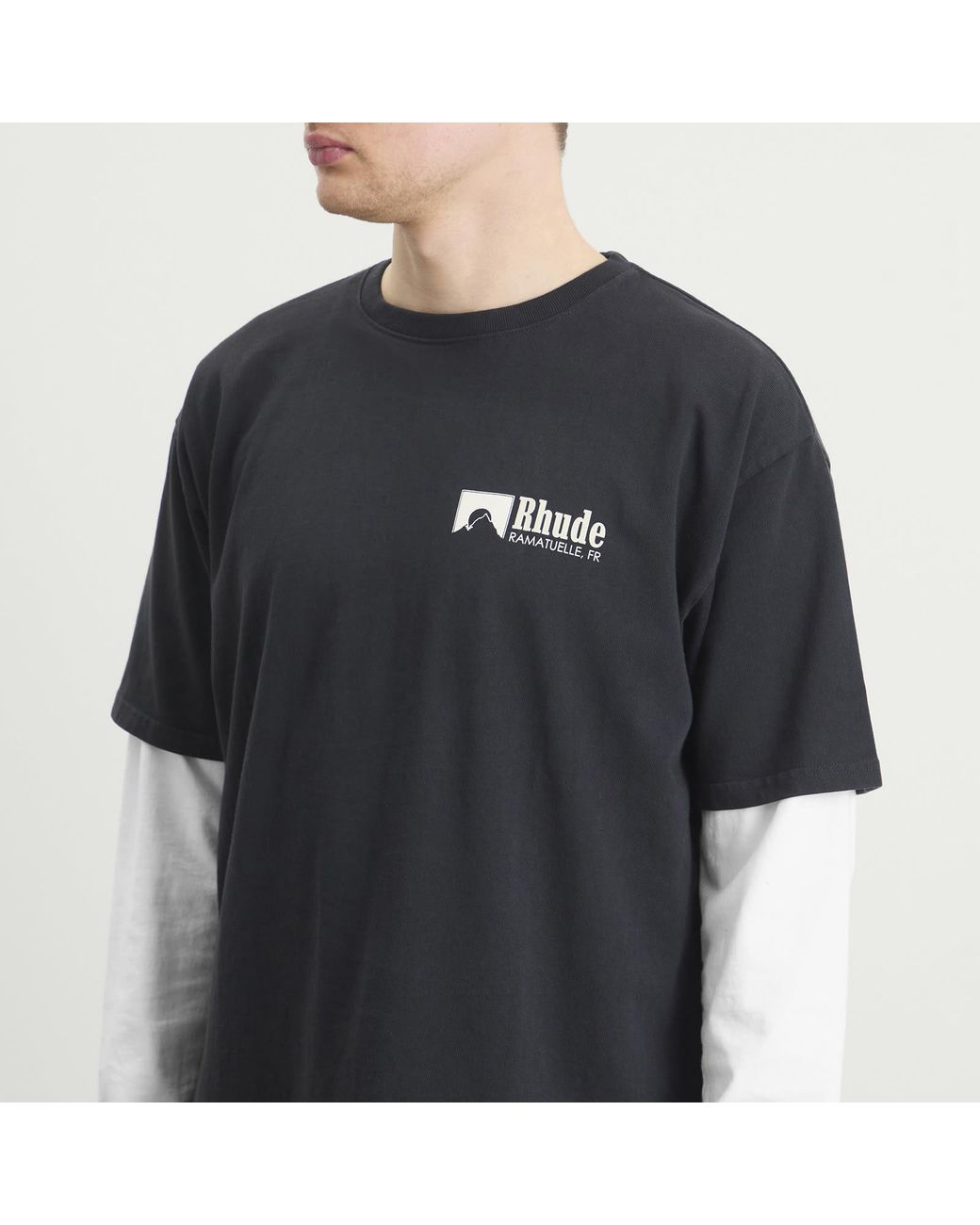Rhude Blue Ramatuelle Intl Racing T-Shirt for men
