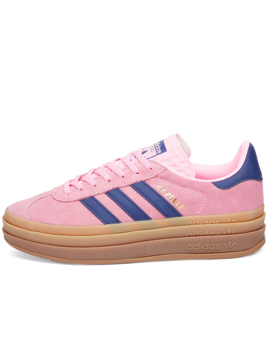 adidas gazelles pink and blue