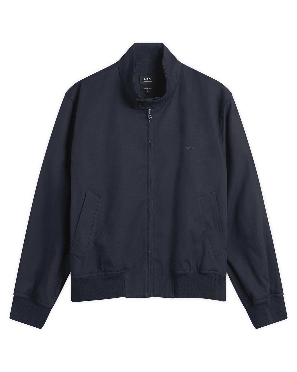A.P.C. Zipped Jacket in Blue for Men | Lyst