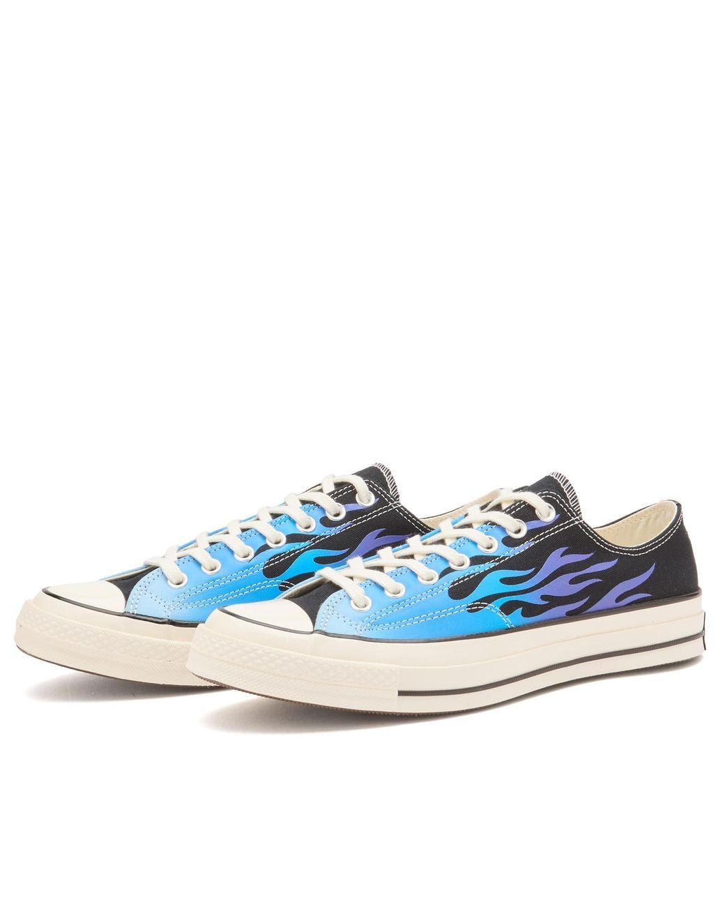 Converse Blue Chuck Taylor 1970S Ox Flames Sneaker