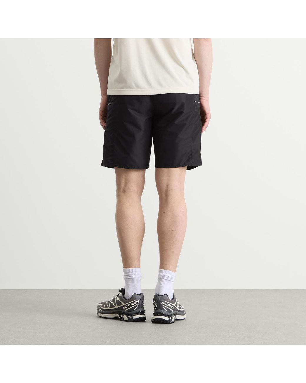 Montbell Black Cross Runner Light Shorts for men