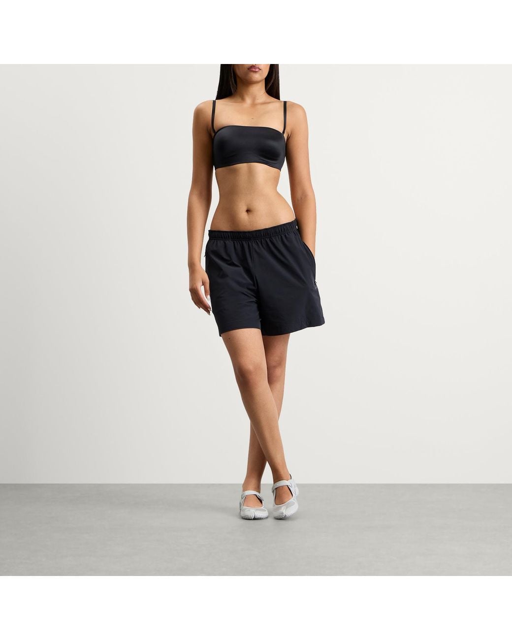 Nike Black X Skims Shine Bandeau Bra