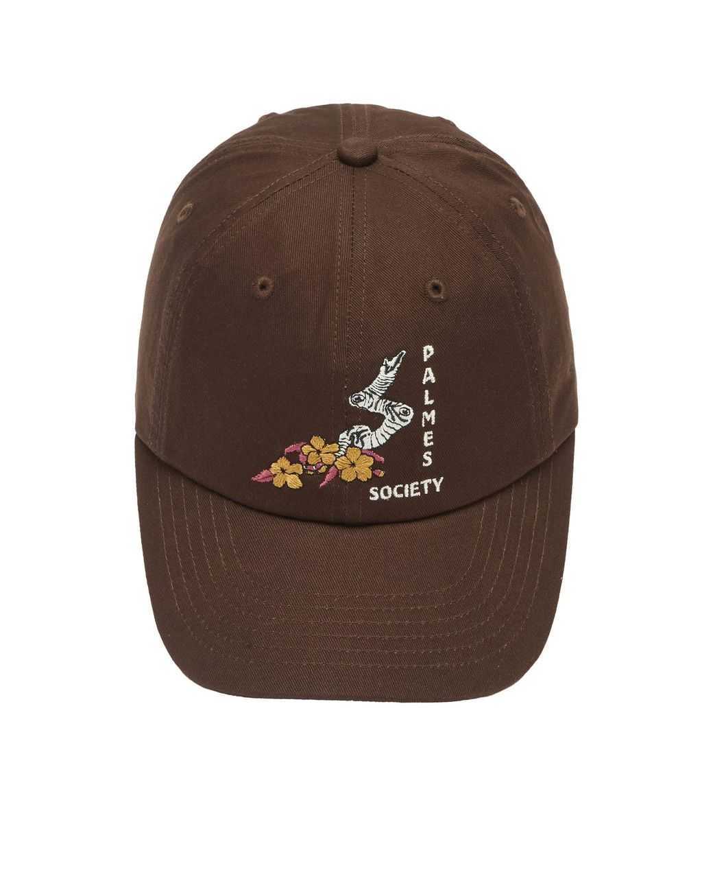 Palmes Brown Ramus 6-Panel Cap for men