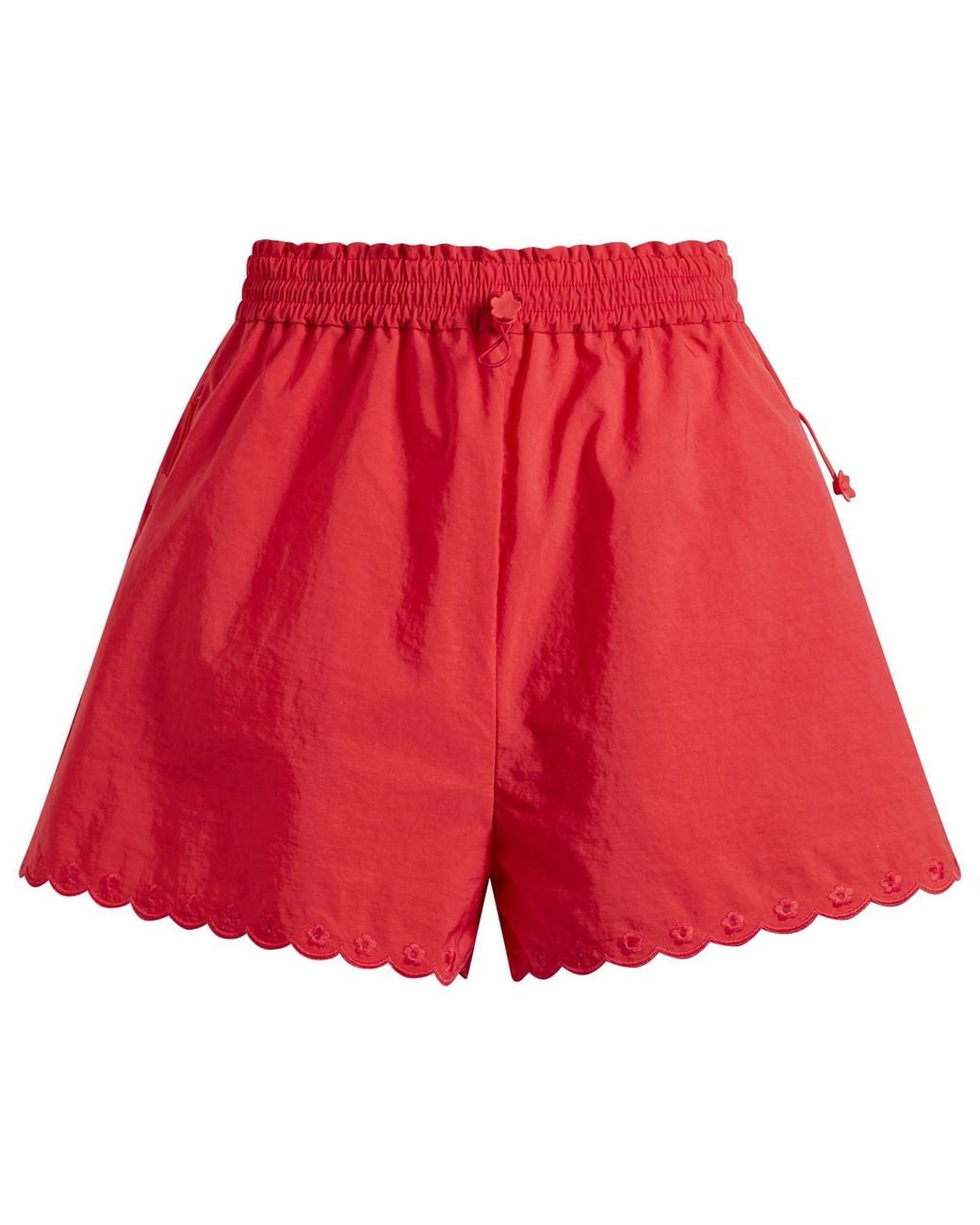 CECILIE BAHNSEN Red Blossom Shorts