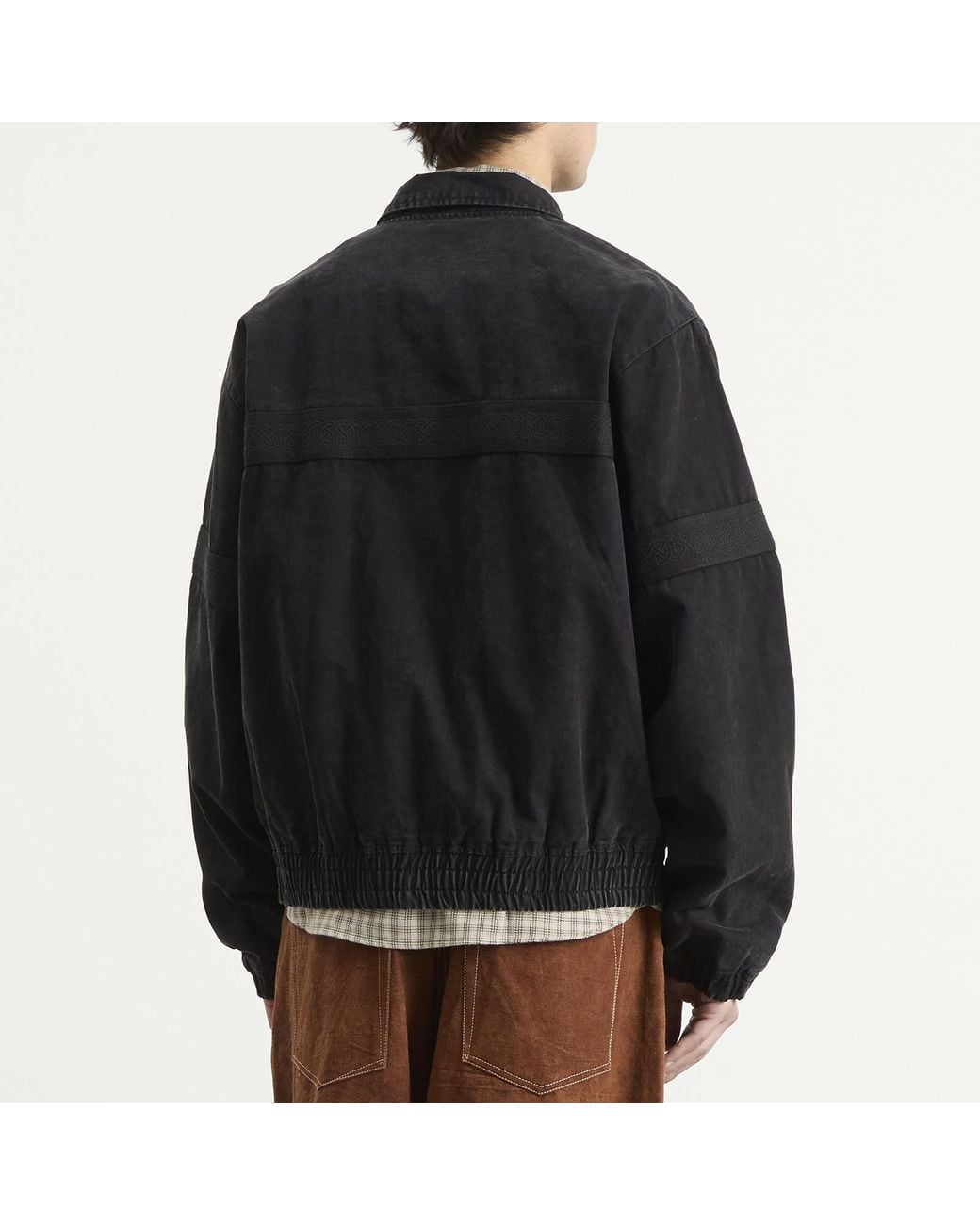Heresy Black Celtic Track Jacket for men