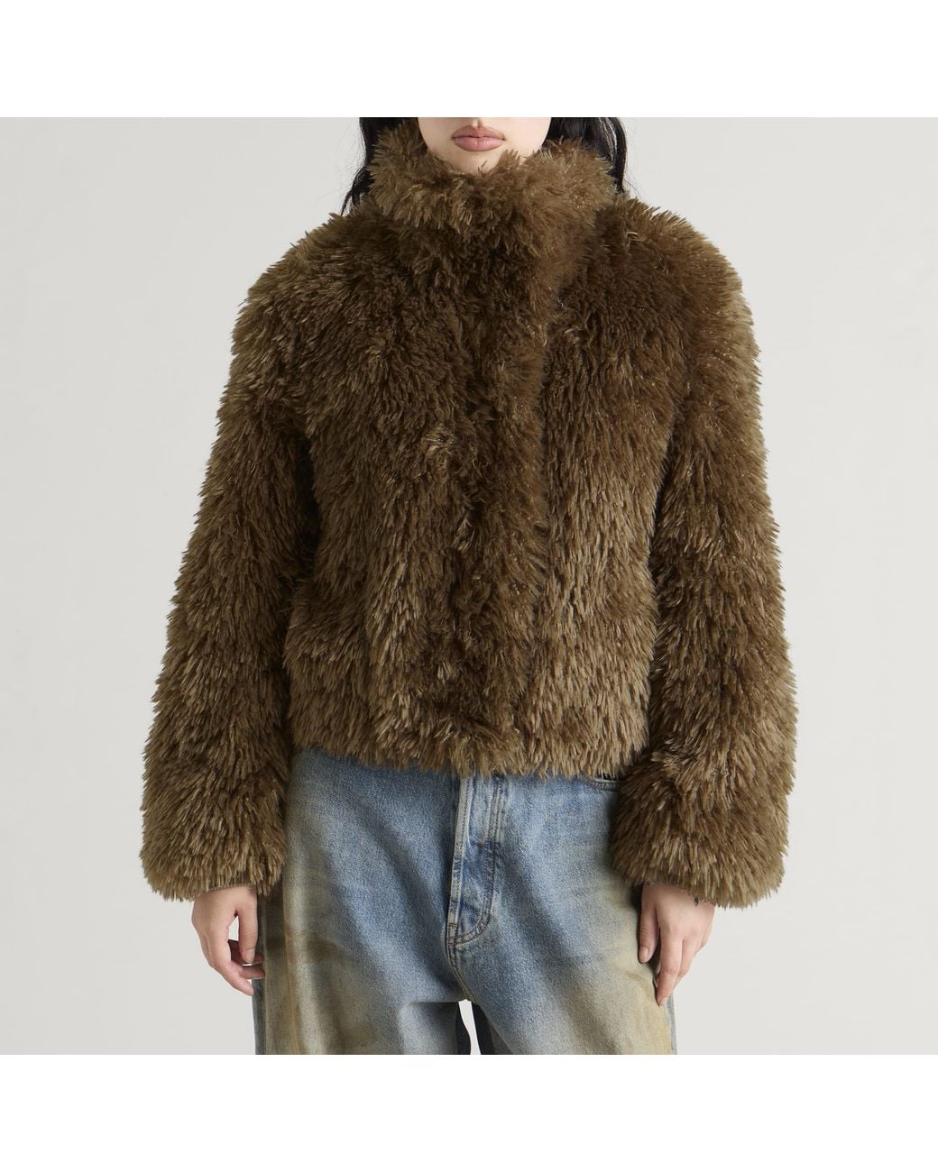Samsøe & Samsøe Green Samedda Curly Bomber Jacket