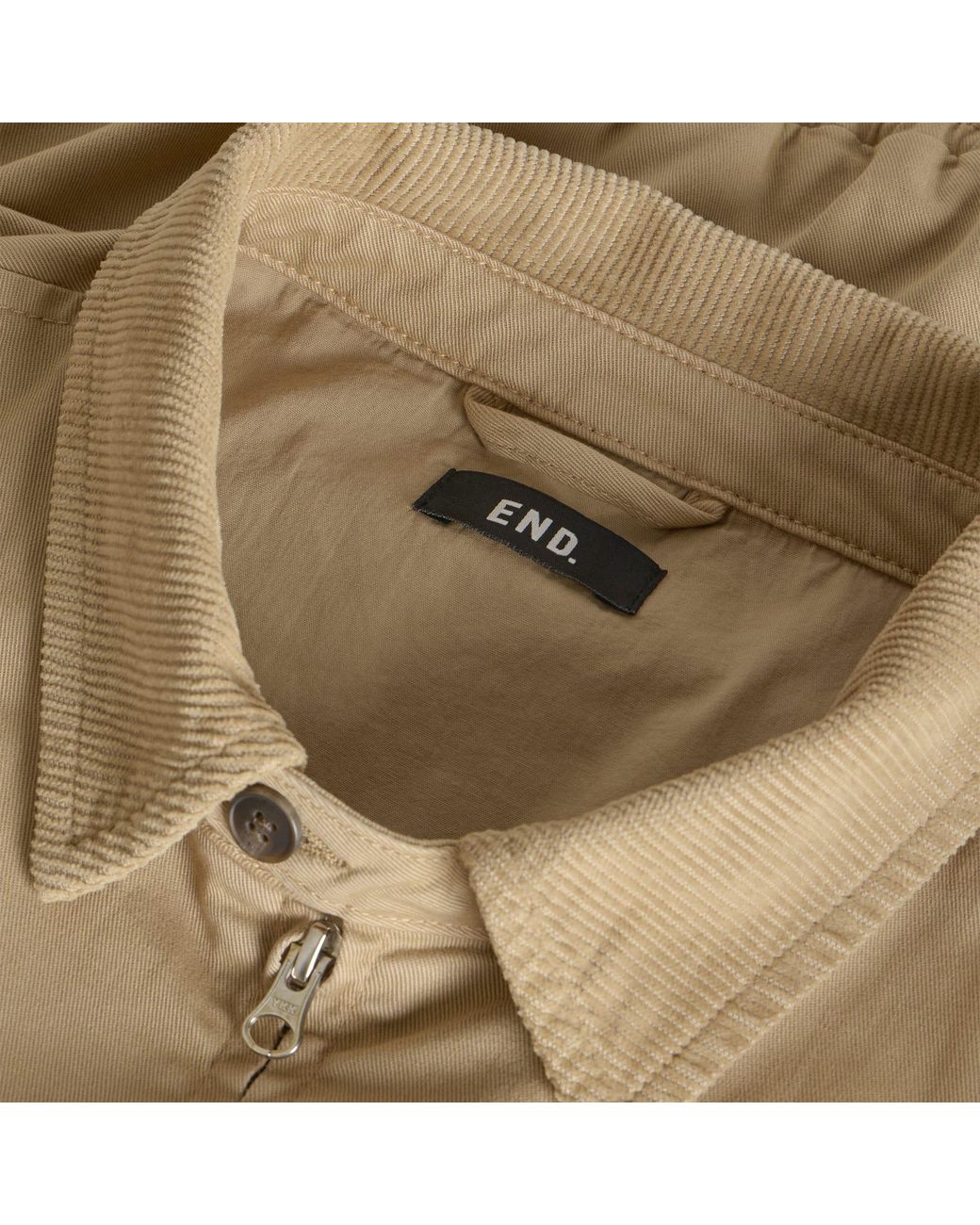 END. Natural Monogram Jacket for men
