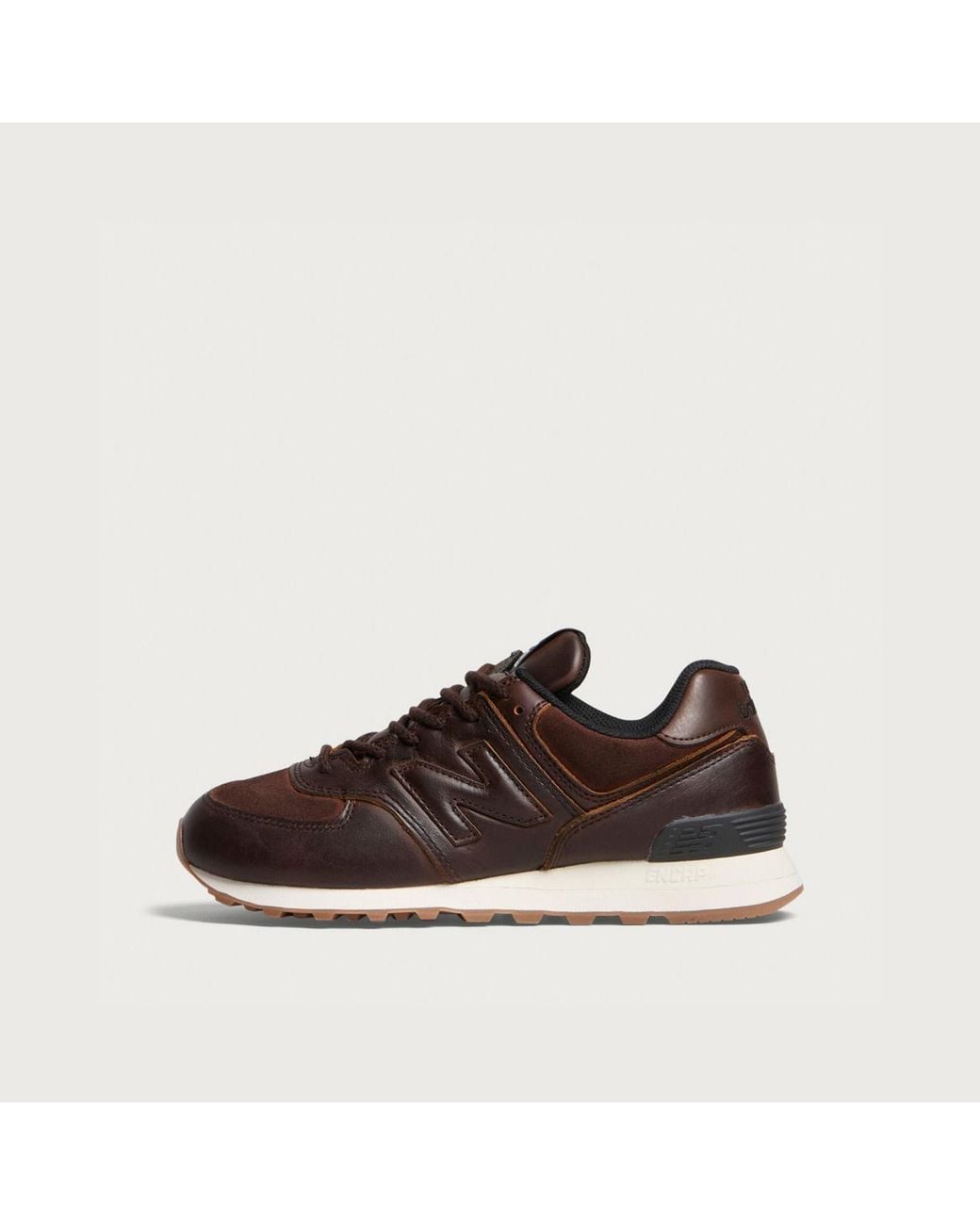 New Balance Brown 574 Sneaker