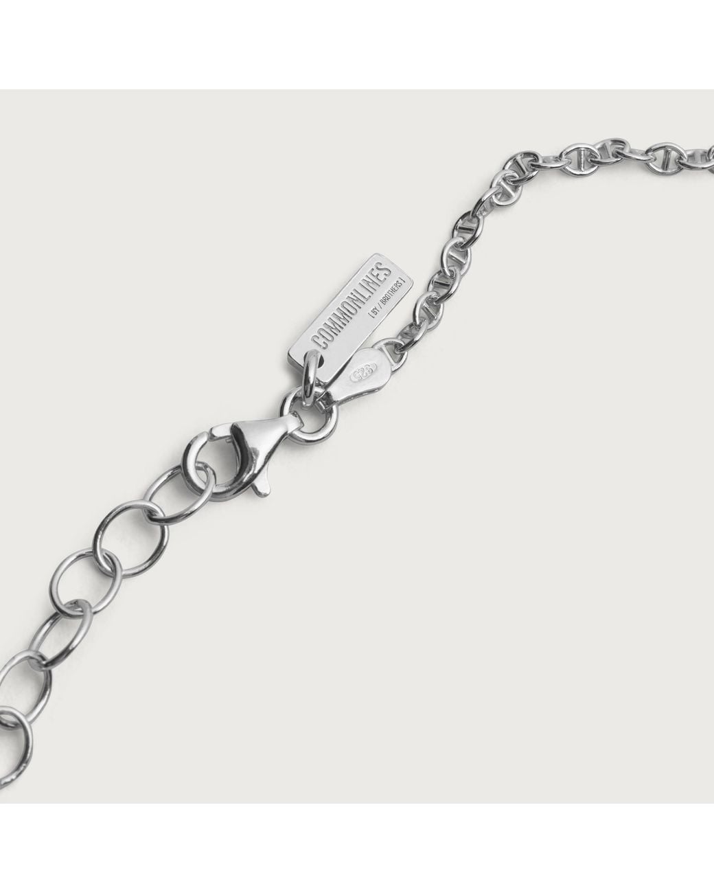 Common Lines Metallic Mini Marina Bracelet for men