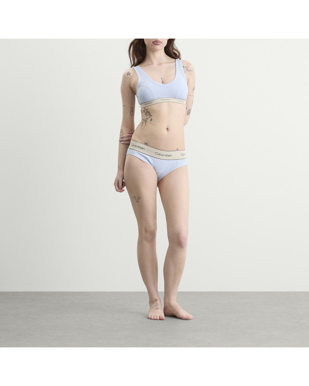 Calvin Klein Blue Heritage Bikini Brief