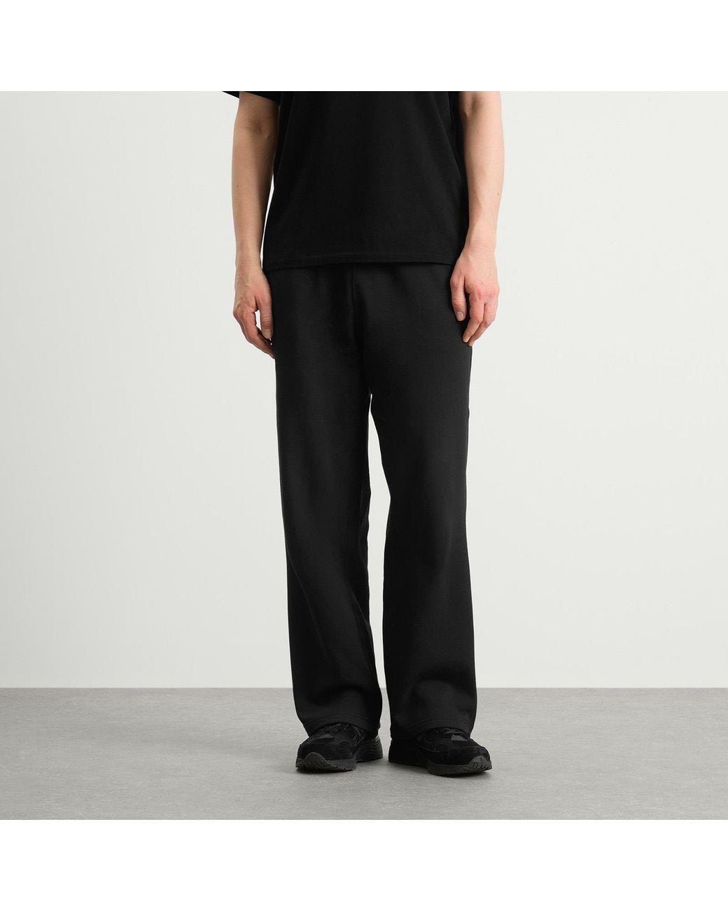 New Balance Black Athletics French Terry Pant for men