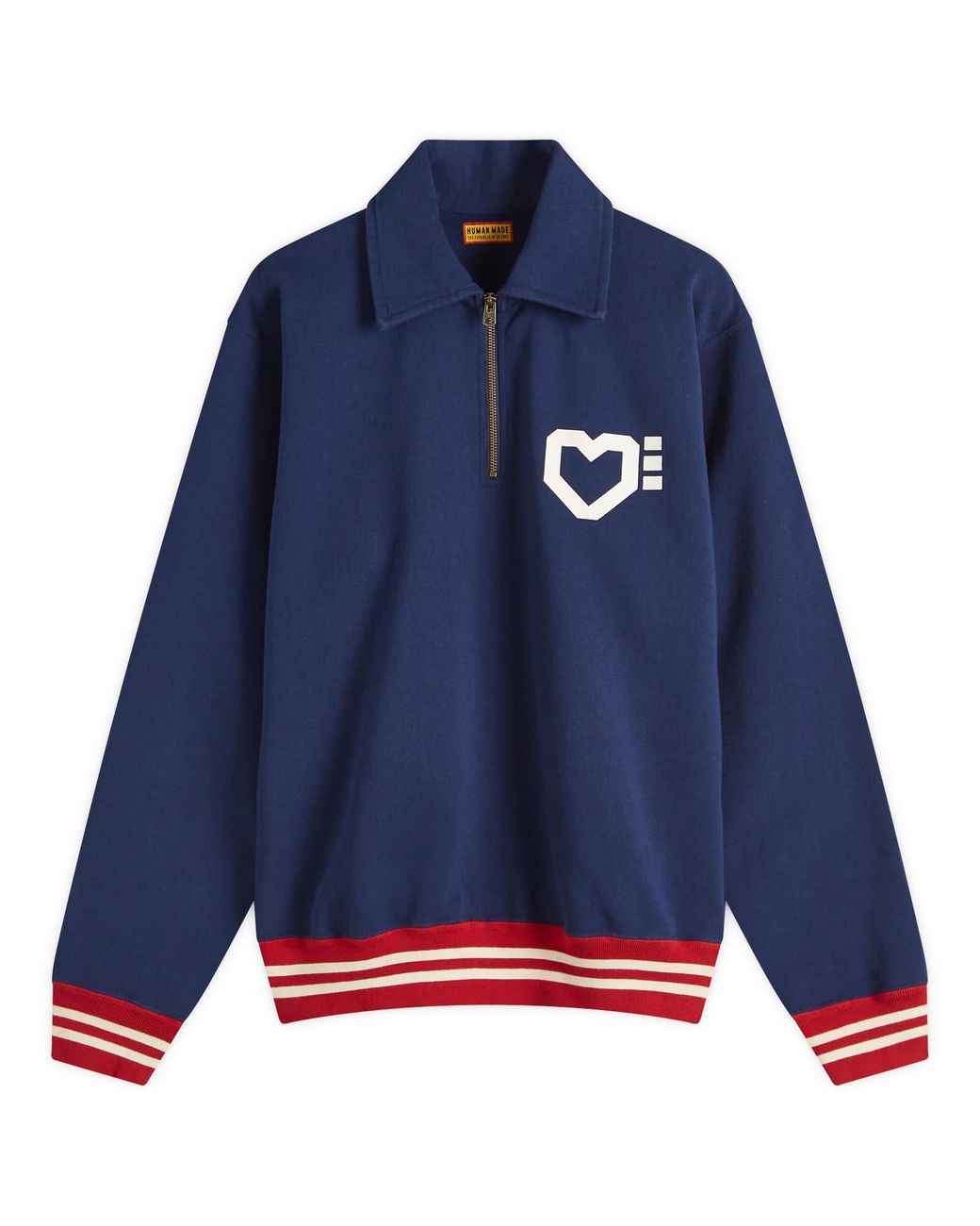 Human Made Heart Tsuriami Hoodie Yellow | SOMEWHERE®
