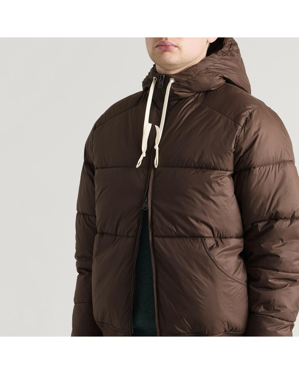 Big Rock Candy Mountaineering Brown Alpine Puffer Jacket for men