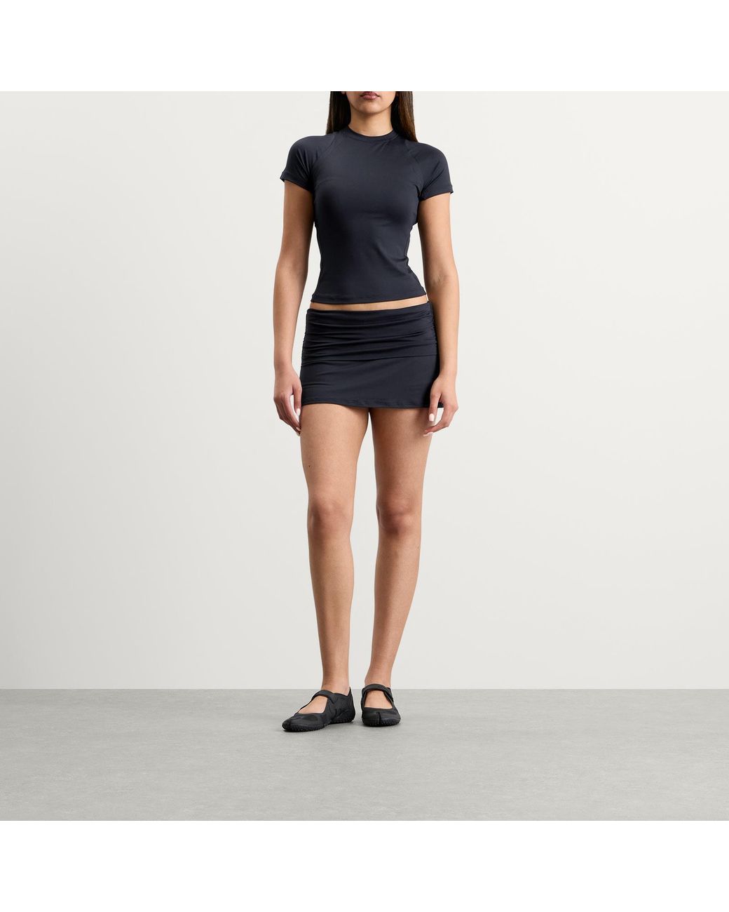 Nike Black X Skims Airy Foldover Skort