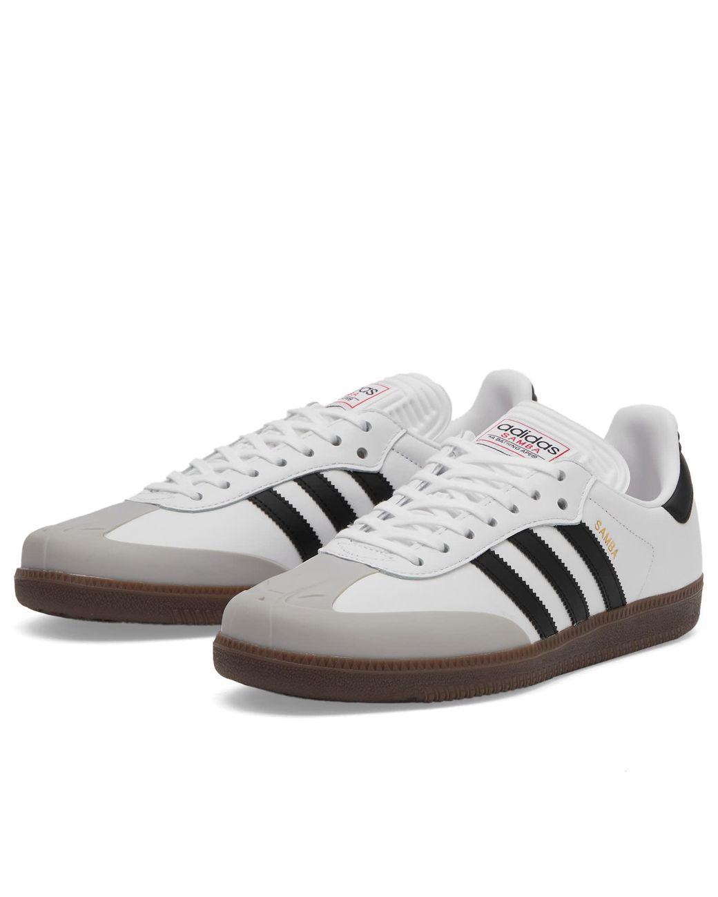 adidas X Bape Samba Sneaker in White for Men | Lyst