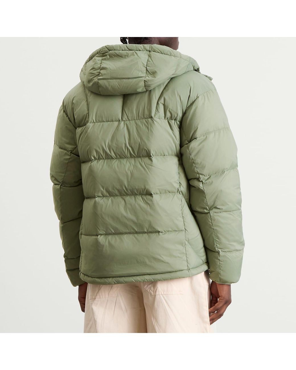 FRIZMWORKS Green Altavia Down Parka for men