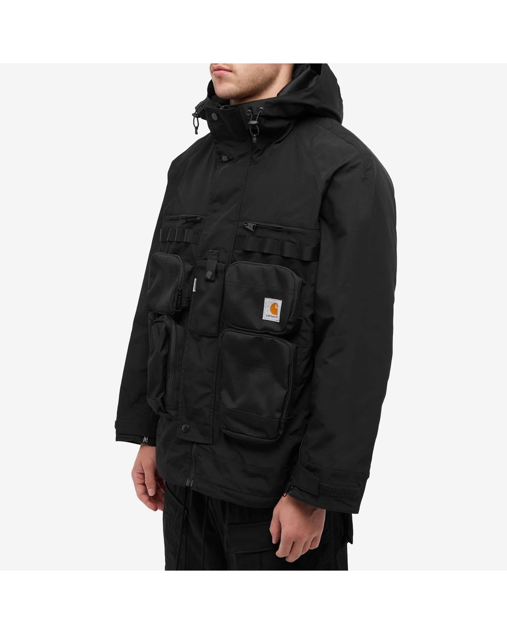 Junya Watanabe X Carhartt Wip Polyester Oxford Jacket in Black for Men |  Lyst