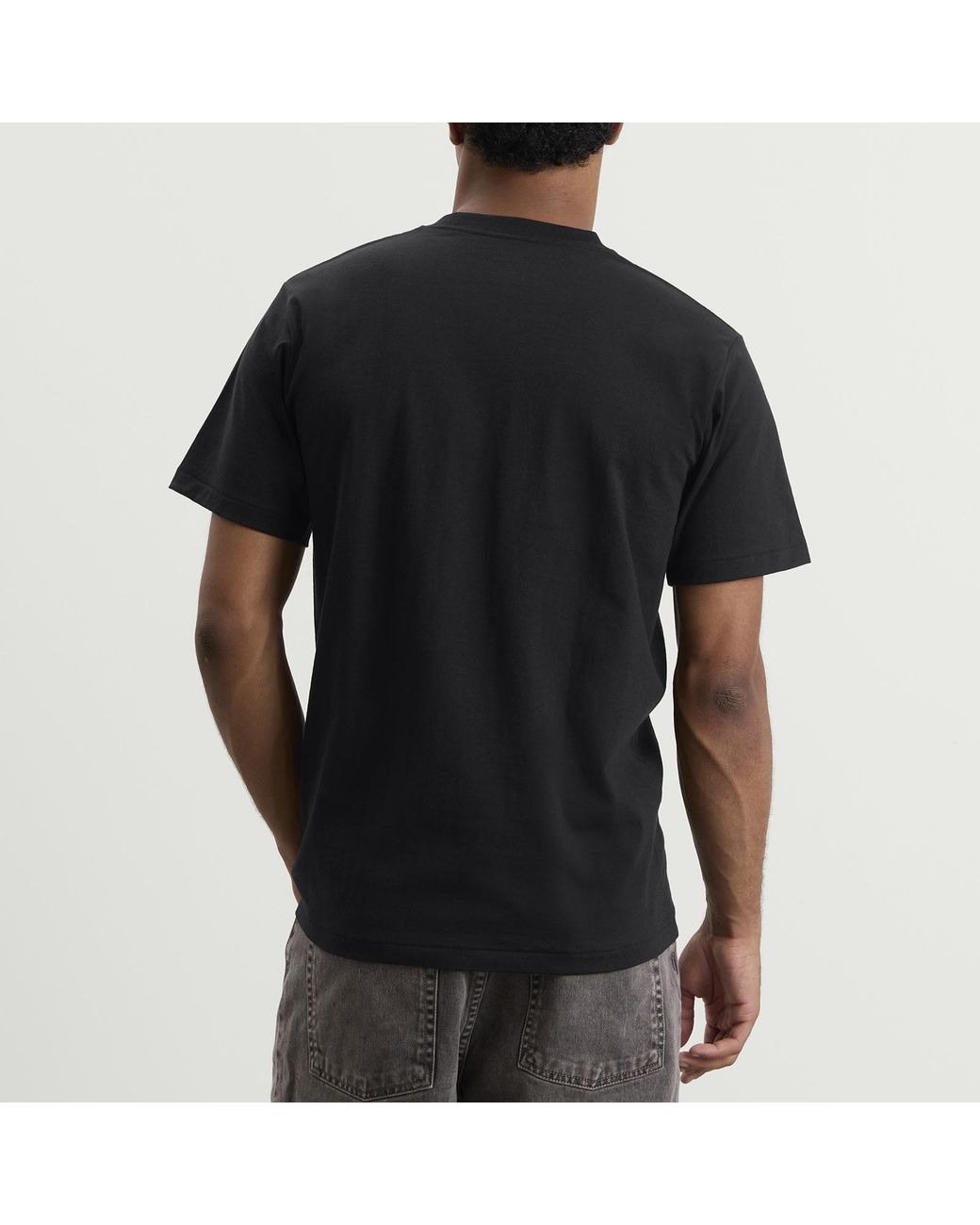 A Bathing Ape Black Abc Camo College T-Shirt for men
