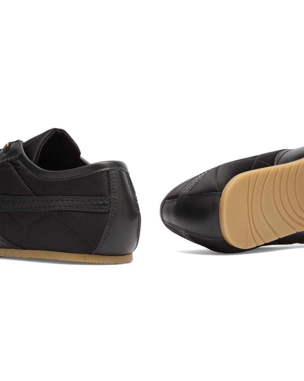 Dries Van Noten Black Leather & Suede Sneaker for men