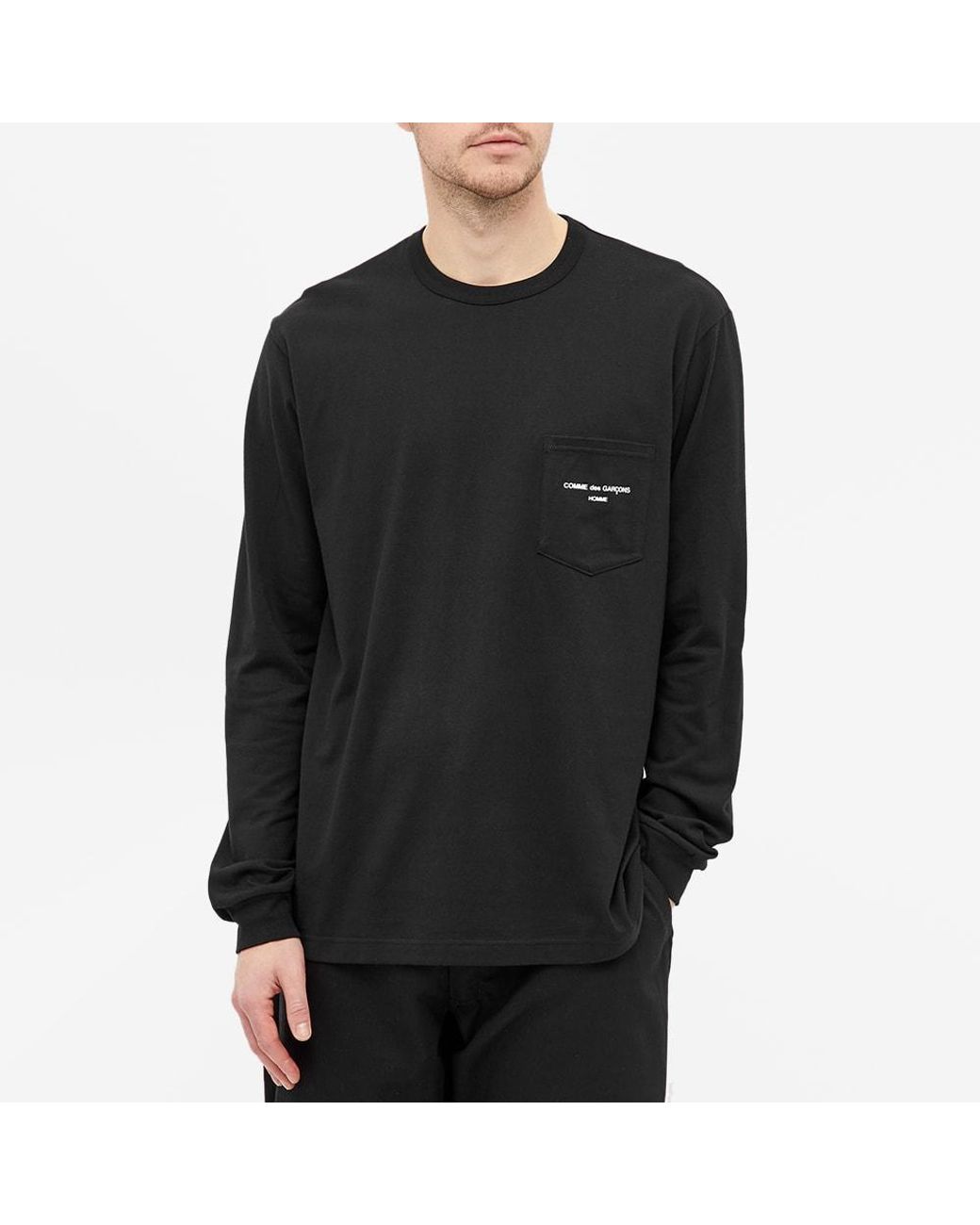 Comme des garcons black long sleeve cheap
