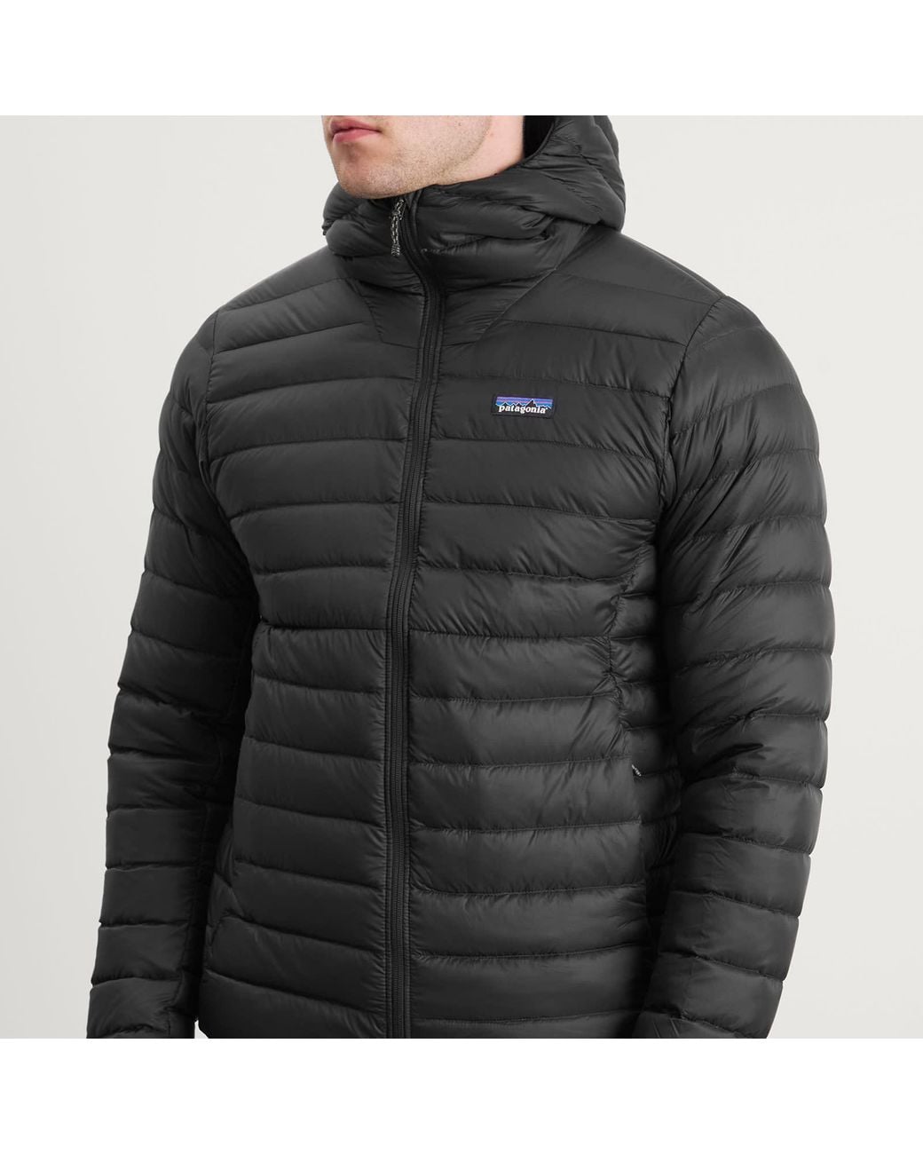 Patagonia Black Down Sweater Hoodie for men