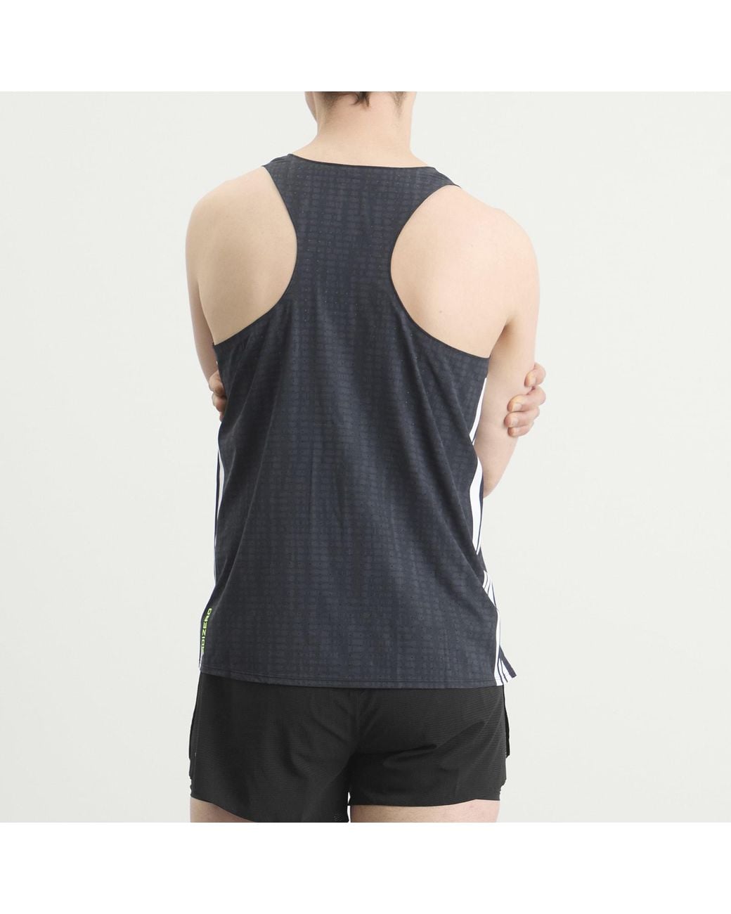 Adidas Originals Blue Adizero Singlet Vest for men
