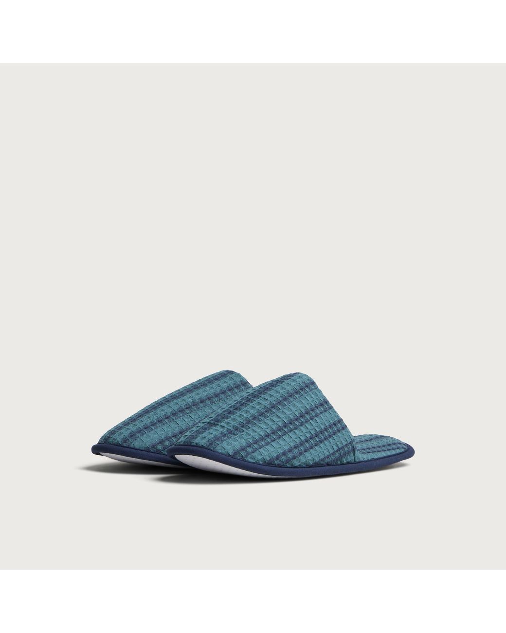 Hay Blue Waffle Slippers