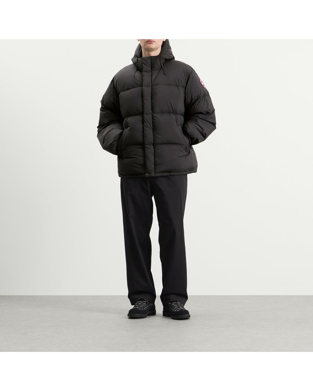Canada Goose Black Sterling Puffer Coat Jacket for men