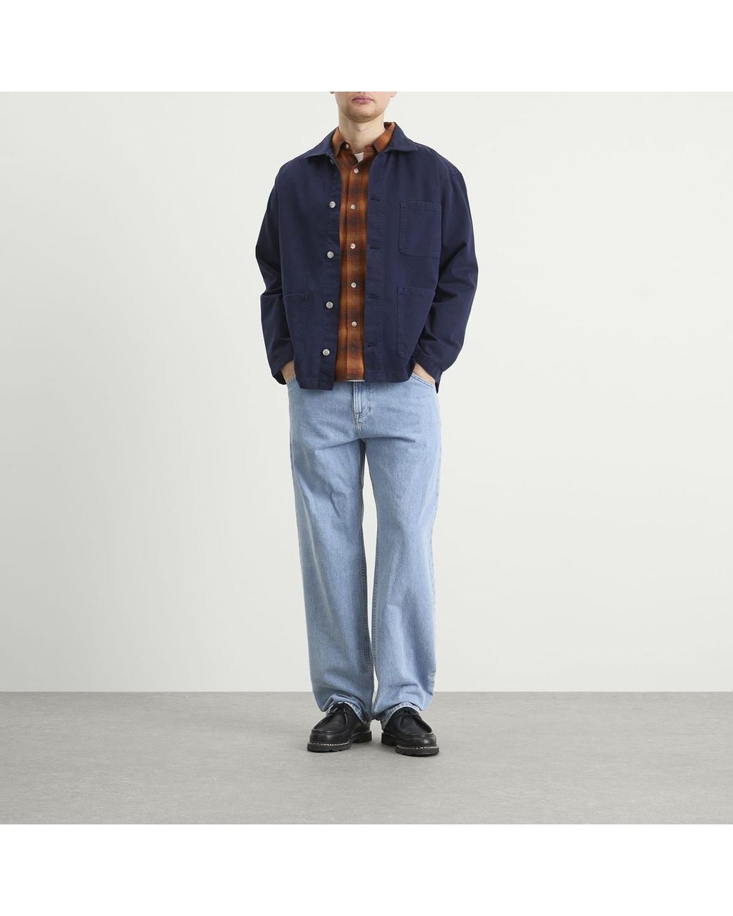 Edwin Blue Trembley Chore Jacket for men