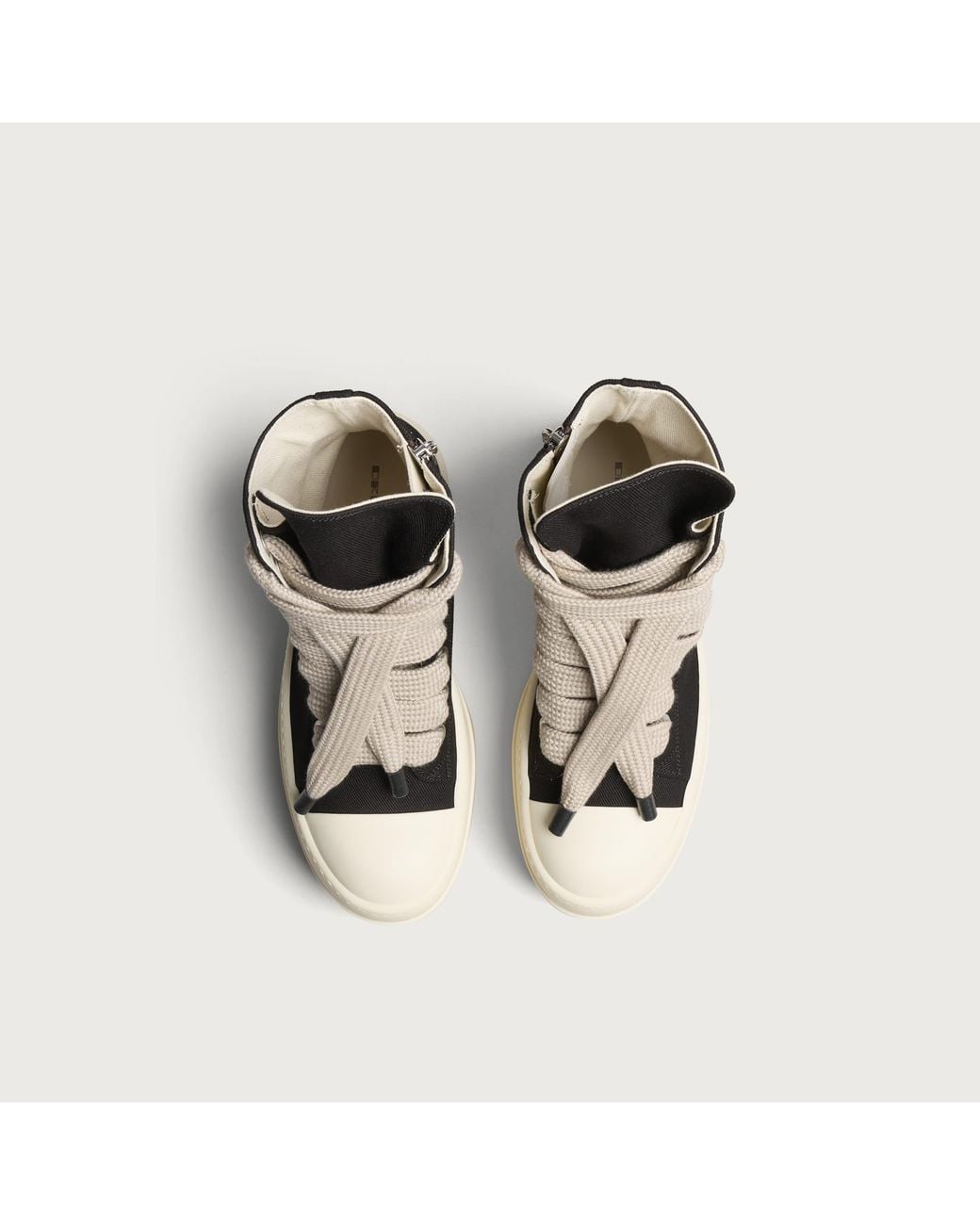 Rick Owens Black Mega Jumbolace Sneaks for men