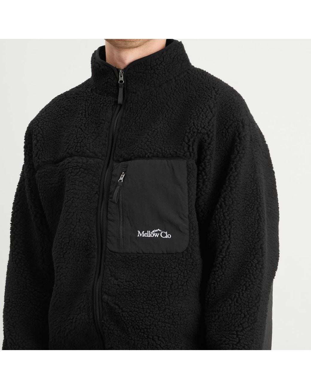 Mellow Clo Black Cabin Fleece for men