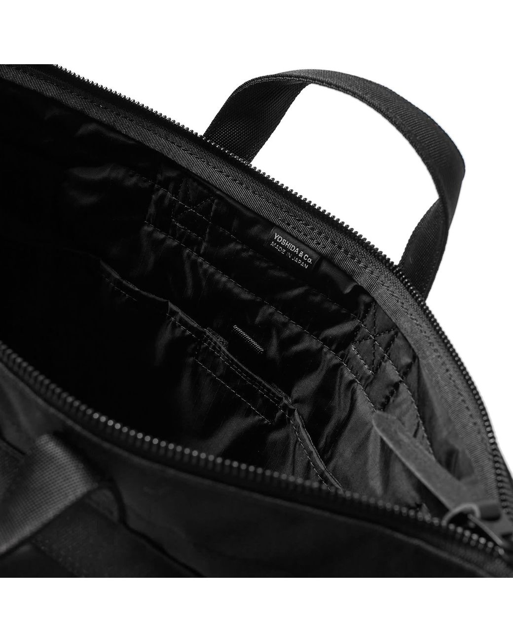 バッグ END. x PORTER YOSHIDA & CO HELMET BAG END. x Porter-Yoshida & Co 2-Way Helmet Bag (Black) | END