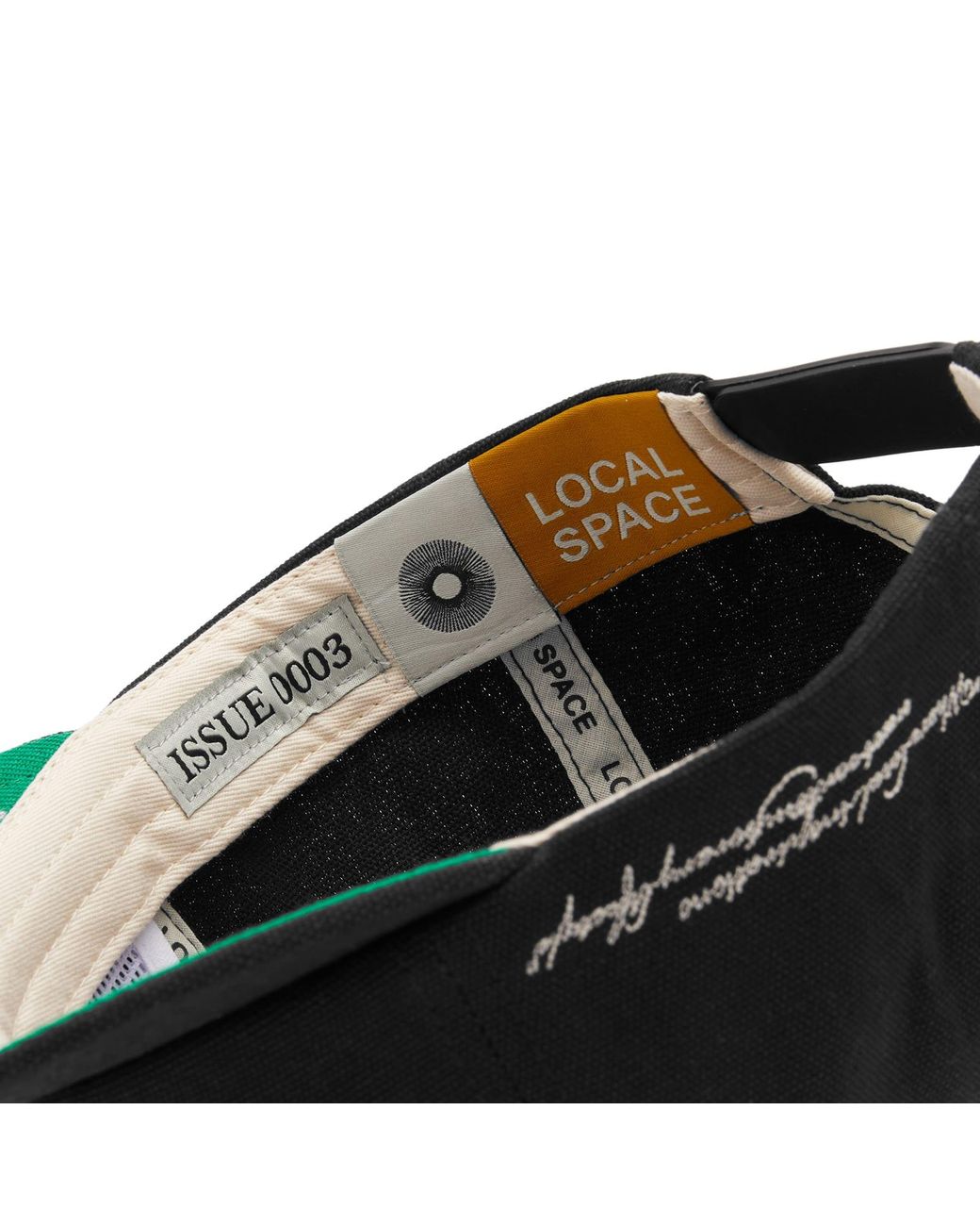 Local Space Black Presented By End. Logo Cap