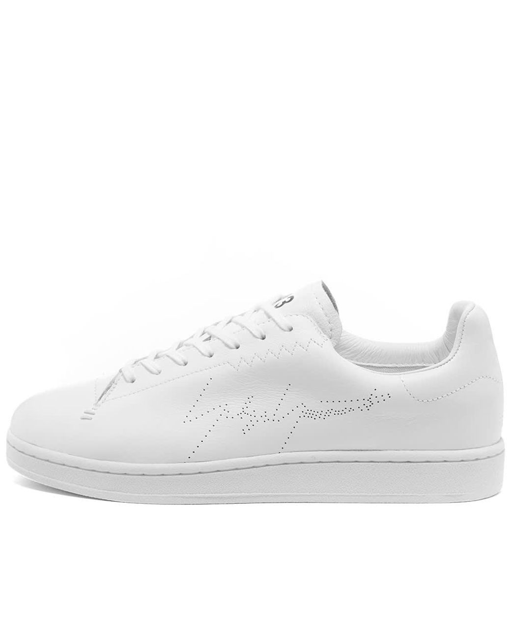 Y-3 Yohji Court Sneakers in White for 