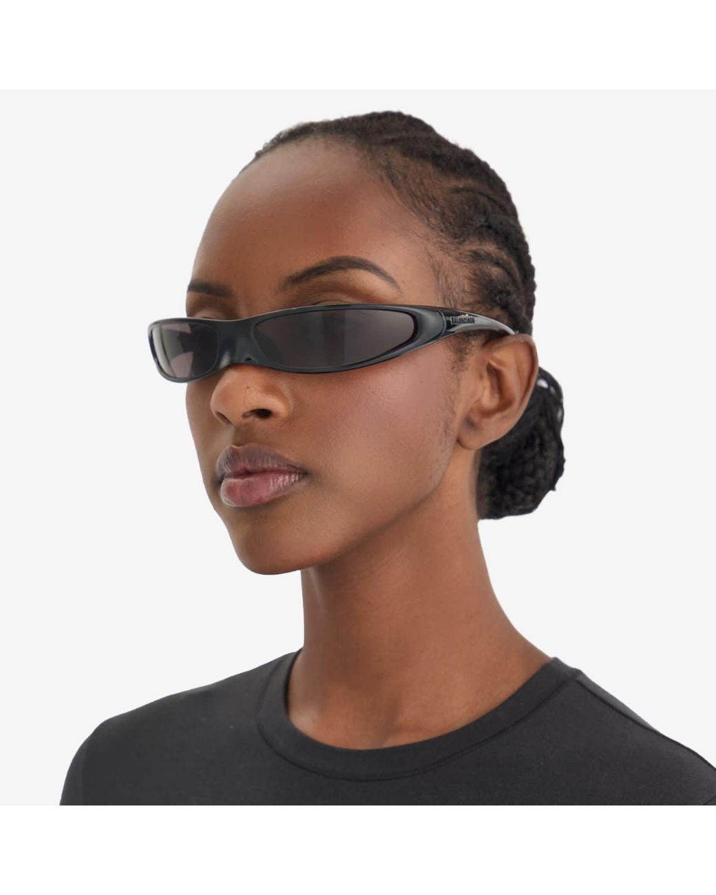 Balenciaga Bb0383S Sunglasses in Brown | Lyst