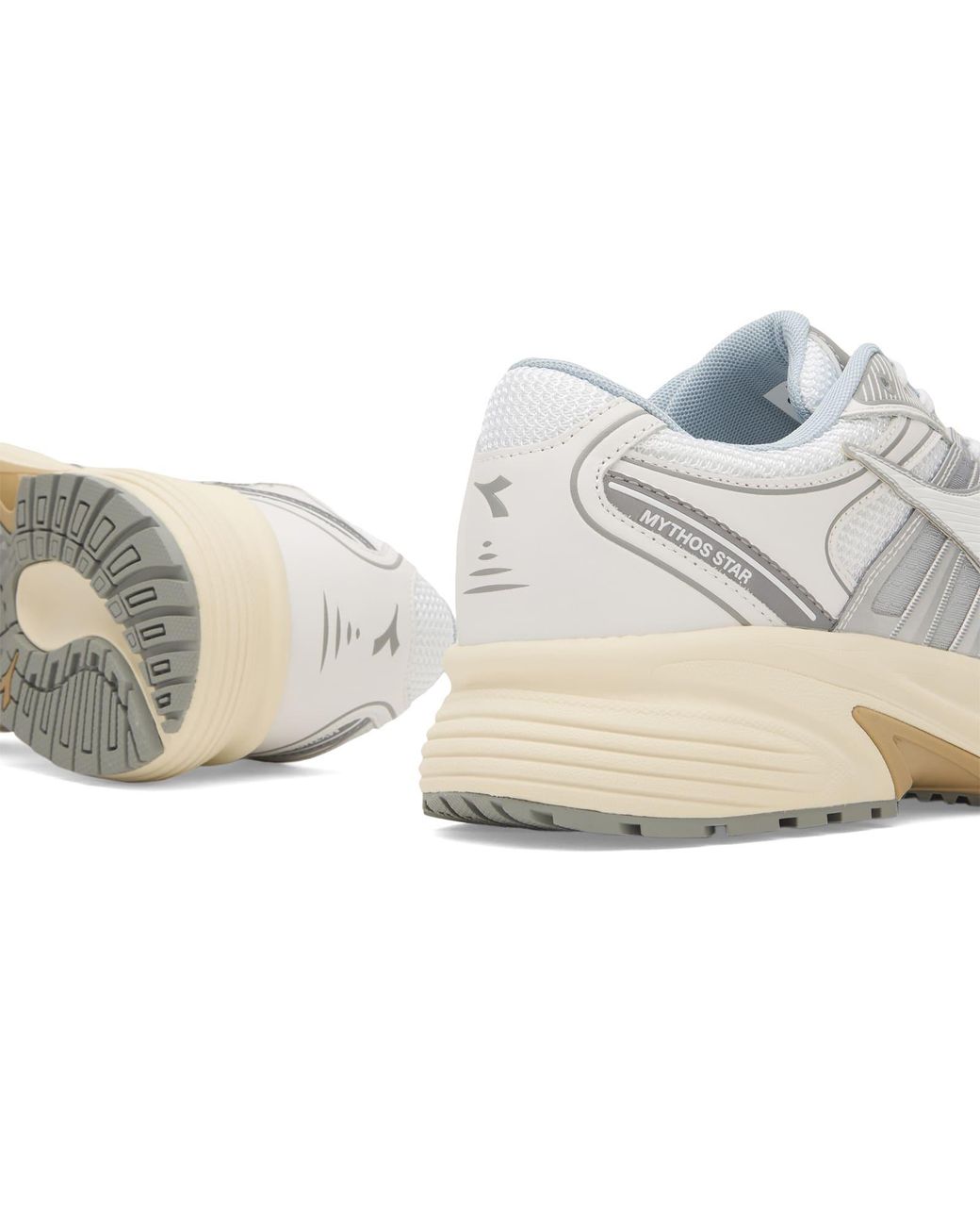 Diadora White Mythos Star Sneaker for men
