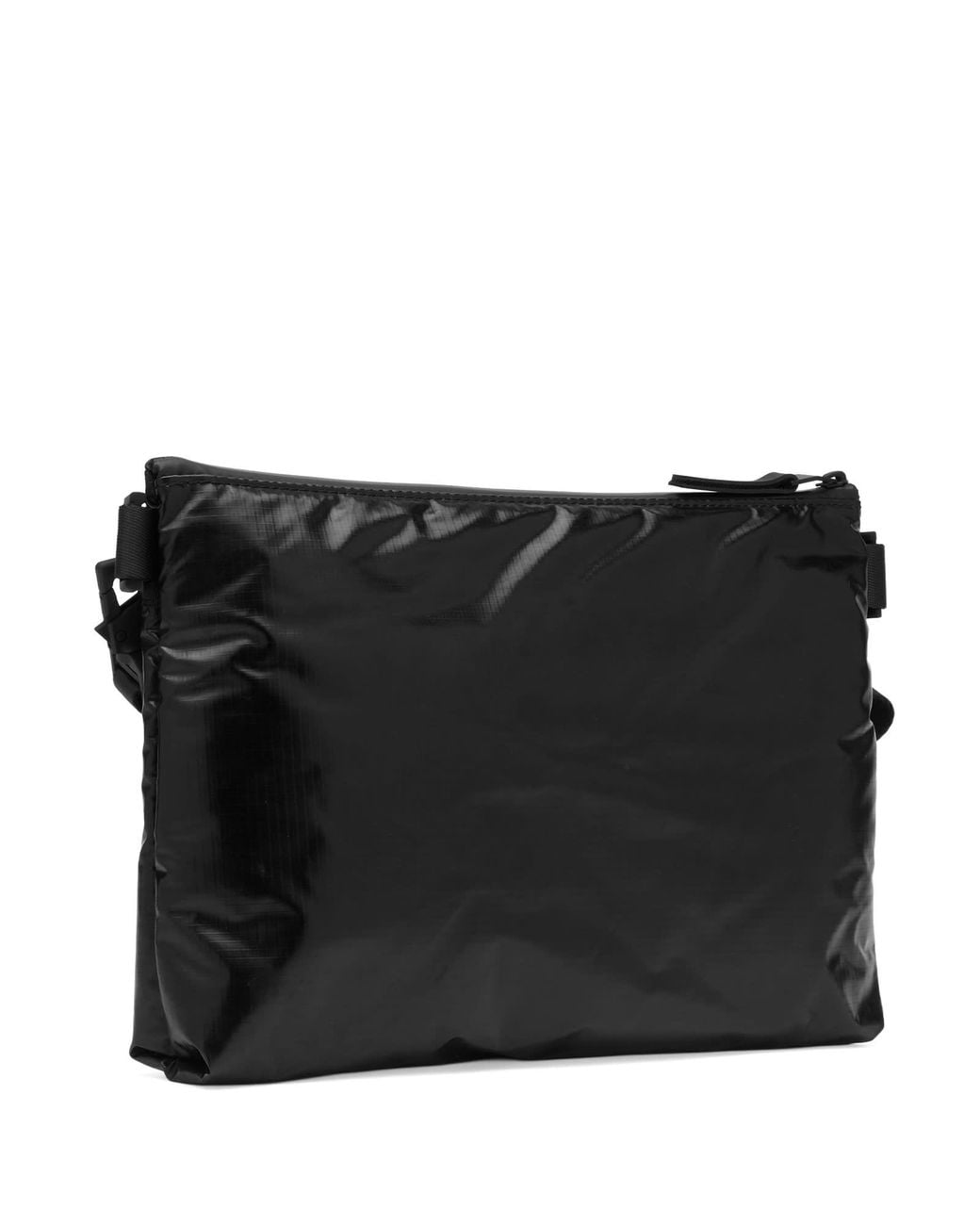 Rains Black Sibu Musette Bag for men