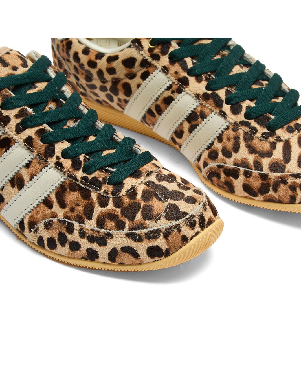 adidas gazelle silver green womens Back 70 Cloud in Leopard Camel White Sneakers 40 / Leopard Camel White main image 0