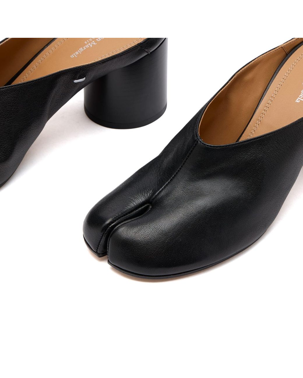 Maison Margiela Black Tabi Pump Mules