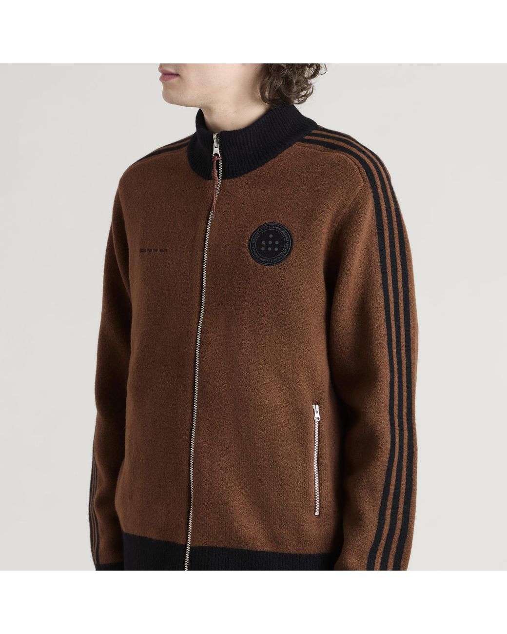 Adidas Brown X Song For The Mute Adi008 Knit Jacket