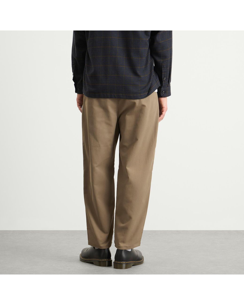 WTAPS Two Tuck Trousers in Brown for Men | Lyst
