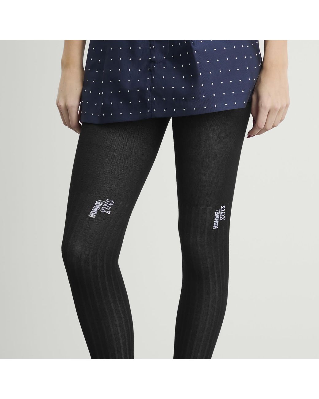 HOMMEGIRLS Black Tights