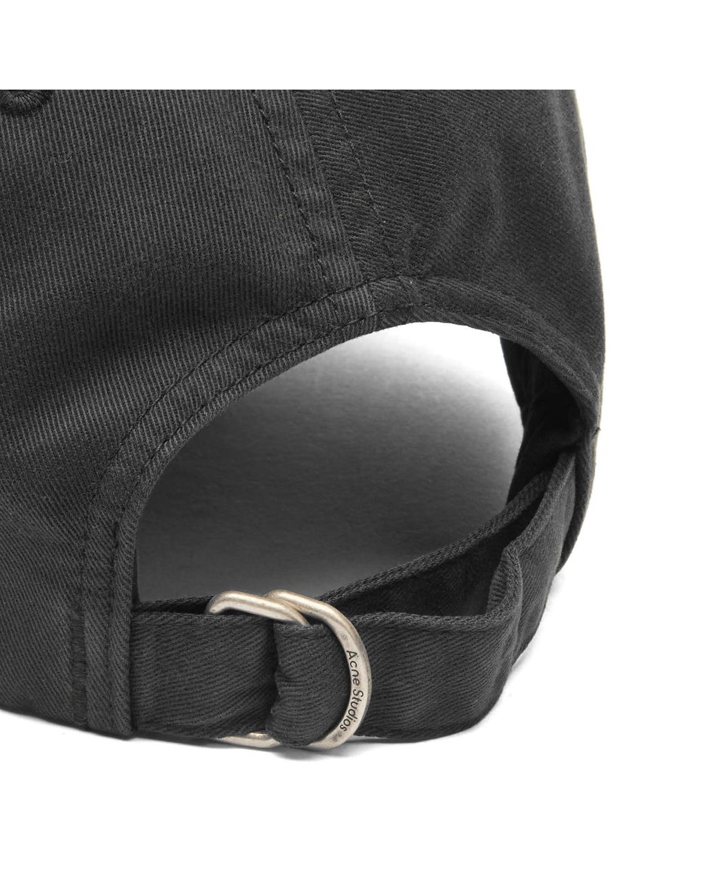 Acne Black Carliy Cap for men