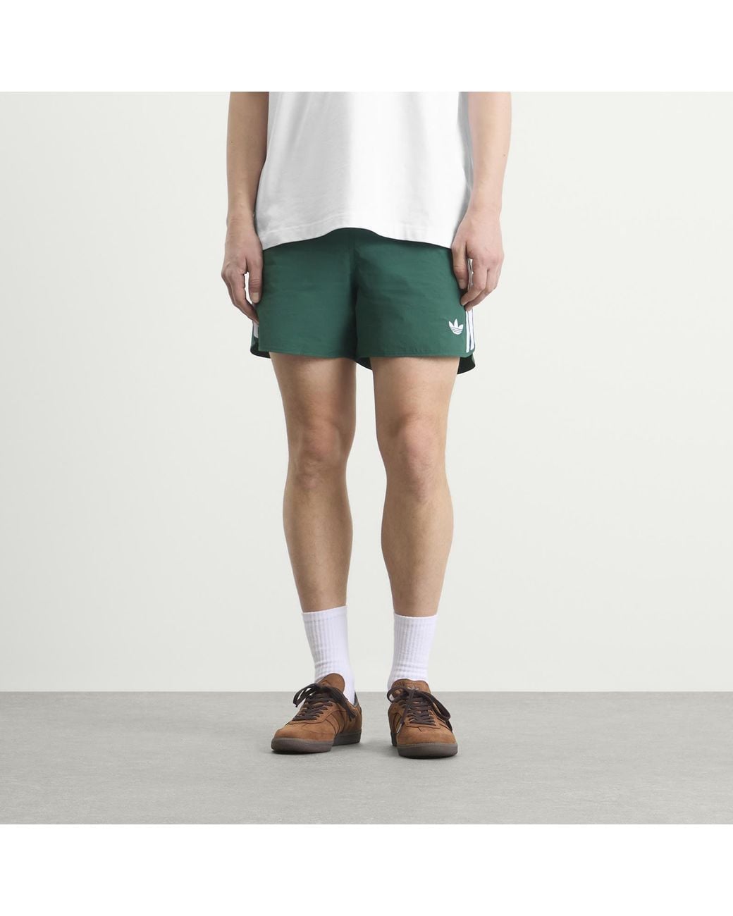 Adidas Green Sprinter Shorts for men